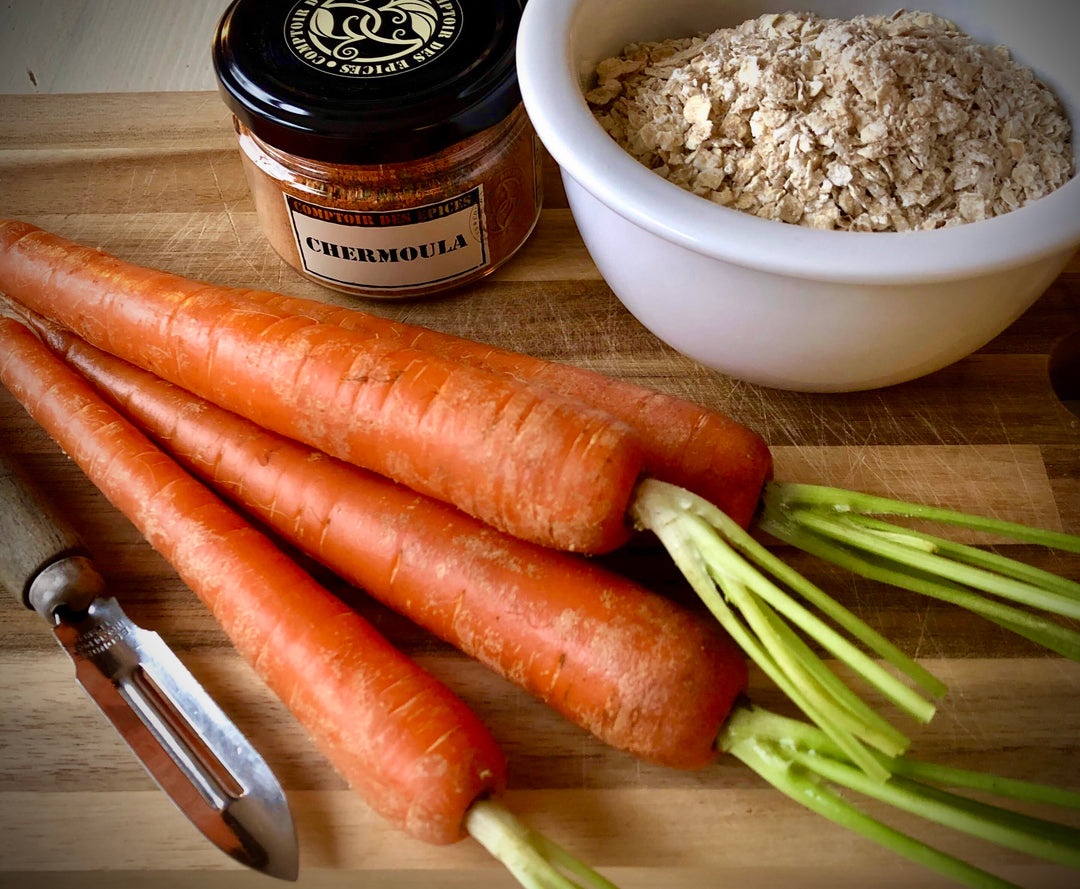 Tartinade de carottes chermoula