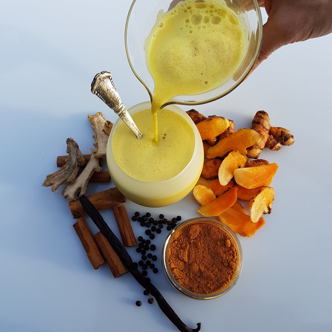 Golden milk ou latte au curcuma