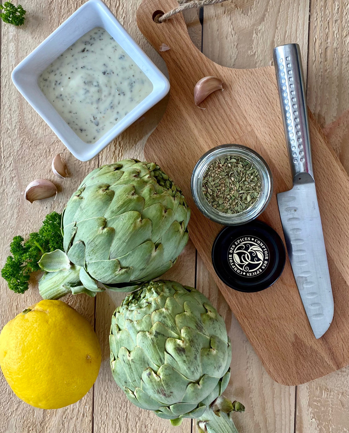 Artichauts à la gremolata