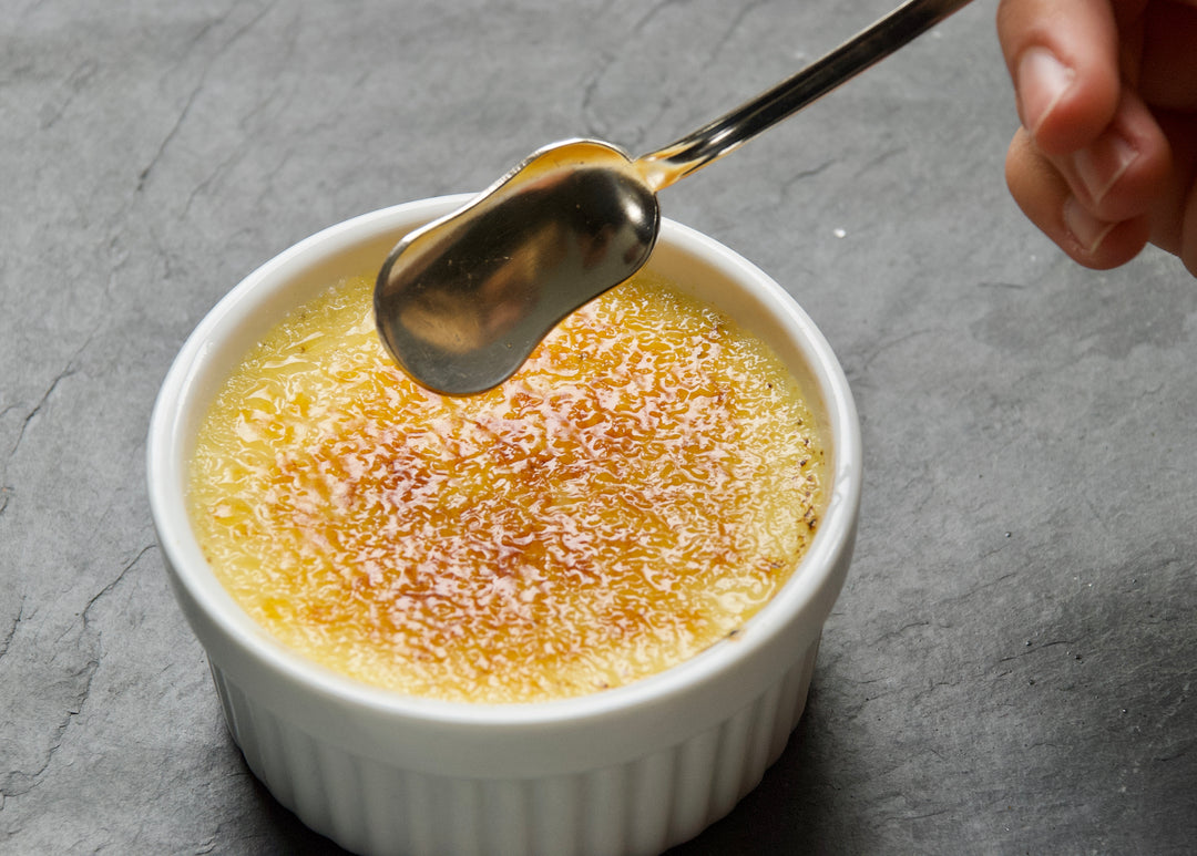 Crème brûlée à la vanille