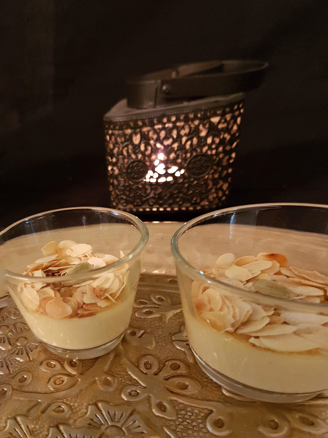 Dessert crème indienne cardamome & safran