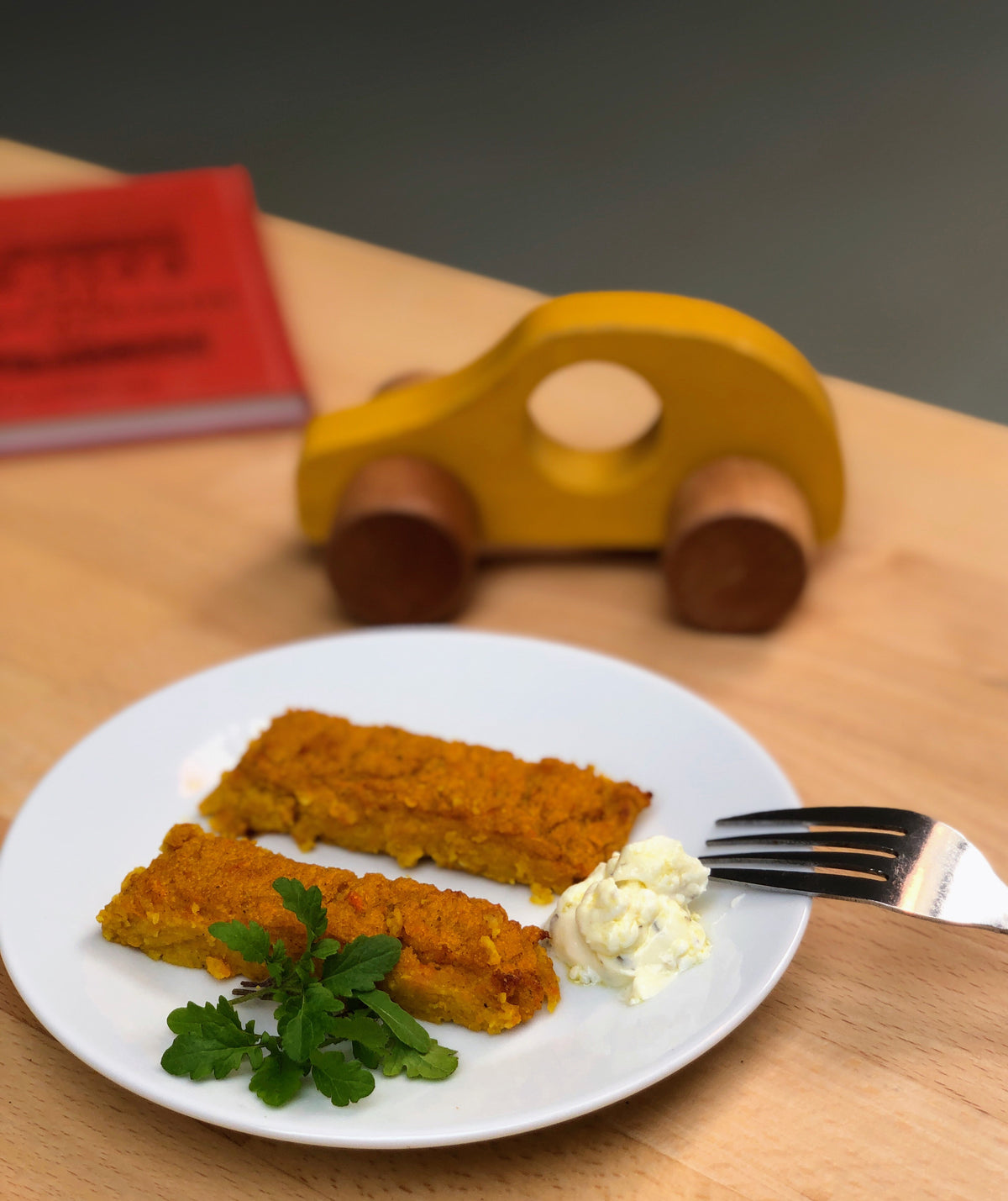 Croustillants de carottes au baby curry