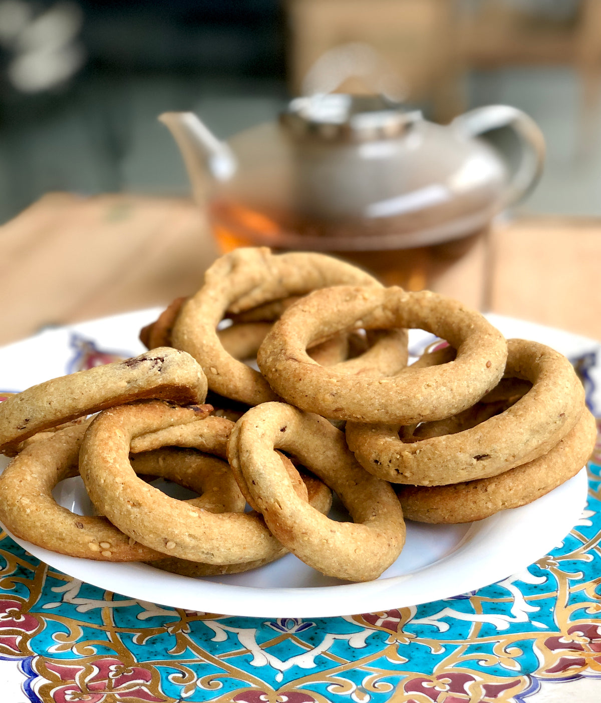 Gâteaux palestiniens aux dattes (Kaak bi ajwa)