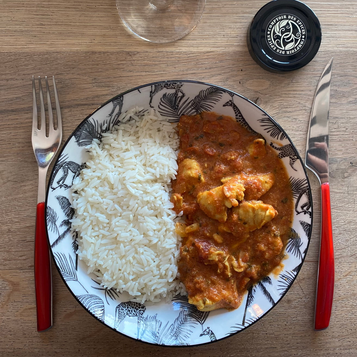 Poulet tikka