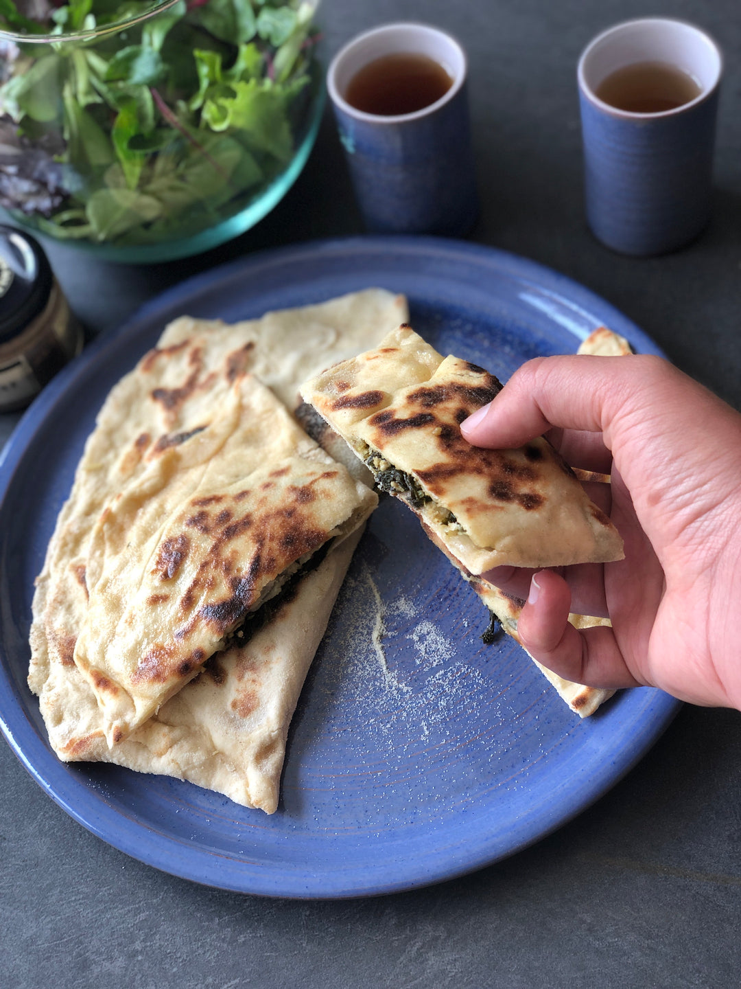 Gözleme (crêpe turque farcie)