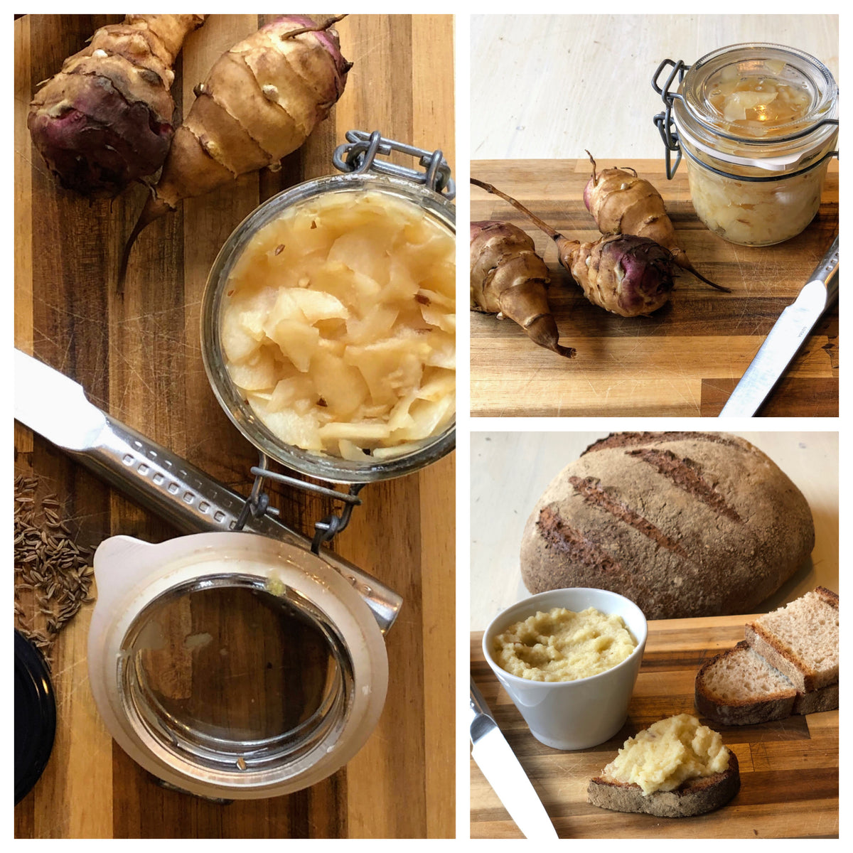 Houmous de topinambour