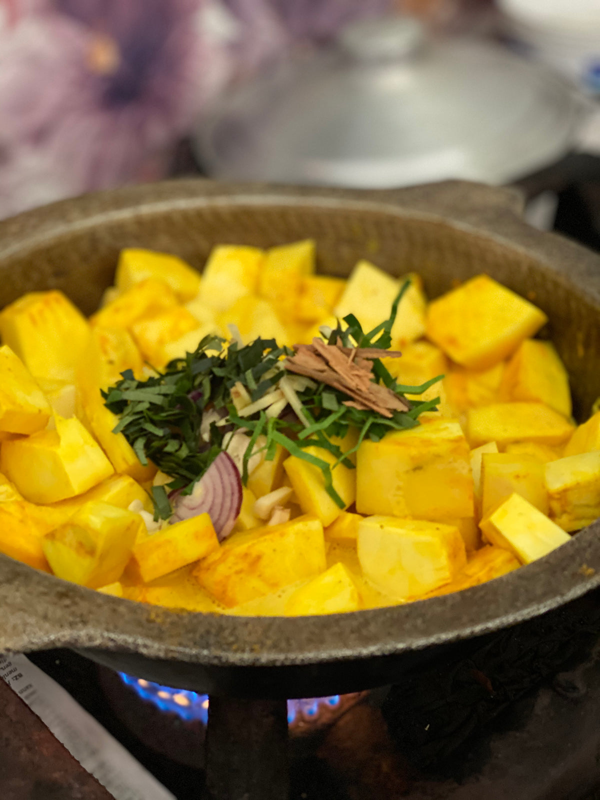 Céleri au curry de Bali