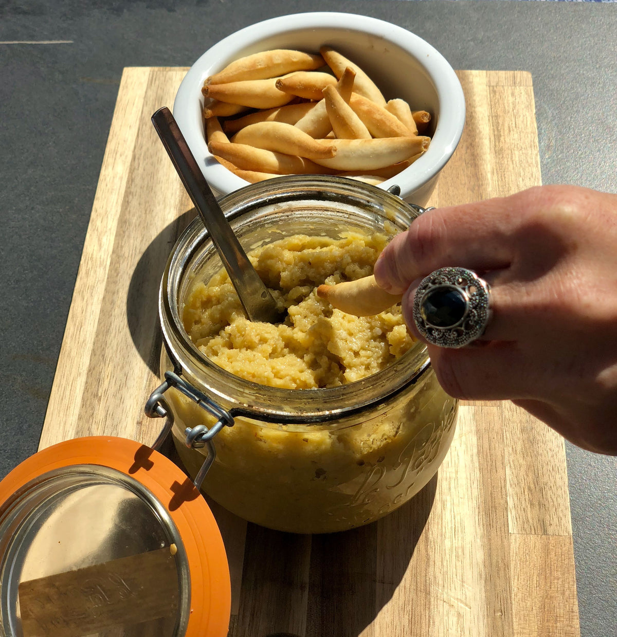 Houmous de pois chiches au cumin