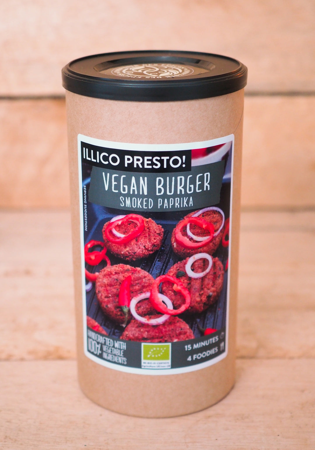 Vegan Burger Smoked Paprika BIO - Illico Presto!